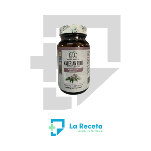 E&D Valerian Root 400mg